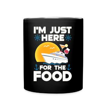 Kreuzfahrt Schiff | Kreuzfahrtreise Meer Geschenke - Tasse einfarbig - Schwarz - Vorne