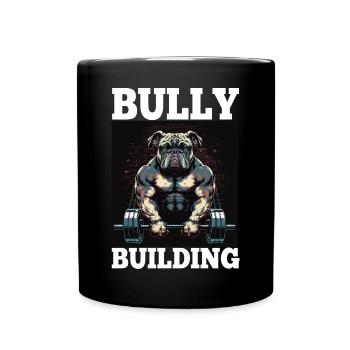 Français Bulldog Frenchie Bodybuilding Dog - Mug uni - noir - Devant