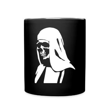 Einzigartige Horror-Nonnen-, satanische und okkulte T-Shirts f - Tasse einfarbig - Schwarz - Vorne