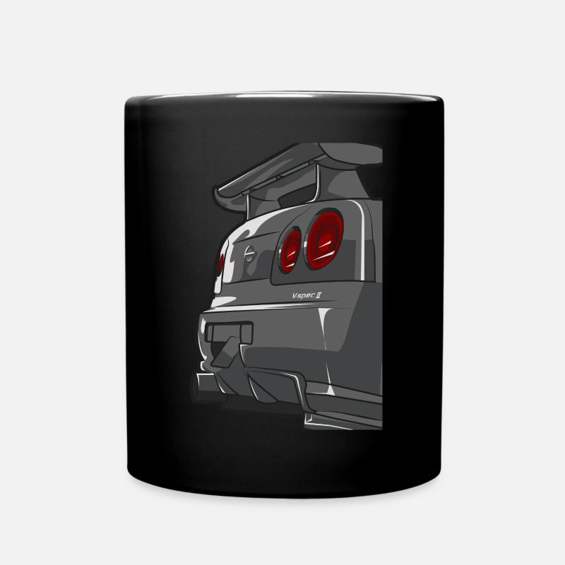 Skyline GTR R34 - Mug uni - noir