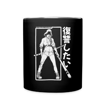 Victoria wants revenge - Full Colour Mug - black - Front