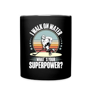 Eishockey Hockey sur glace - Mug uni - noir - Devant
