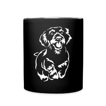 Dachshund "Black Edition" - Full Colour Mug - black - Front