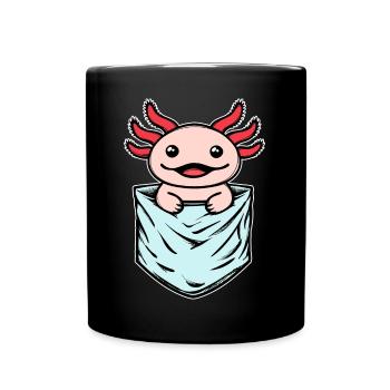Manga Zeichentrick Comic Anime Japanisch - Tasse einfarbig - Schwarz - Vorne
