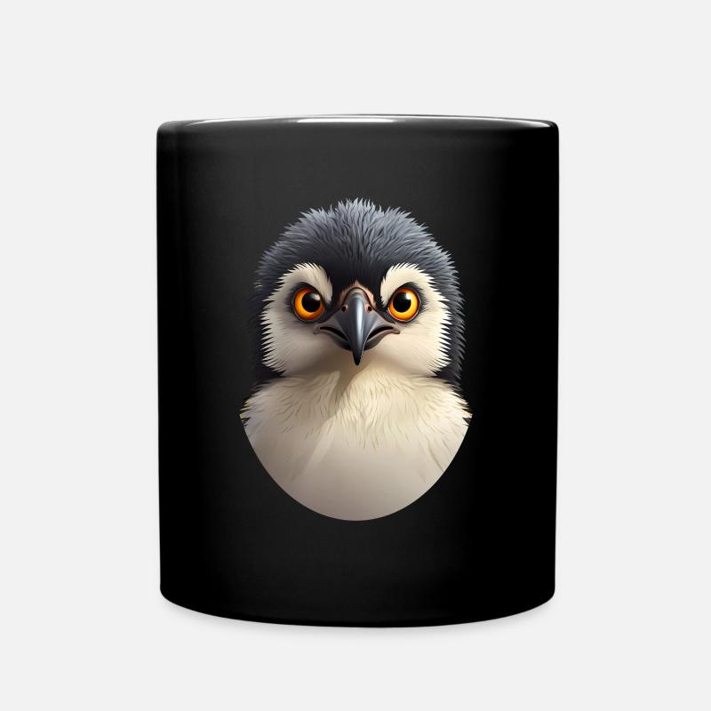 Pinguin - Tasse einfarbig - Schwarz