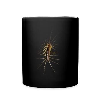 Halloween Fun Spider Runner Insect Crawl - Full Colour Mug - black - Front