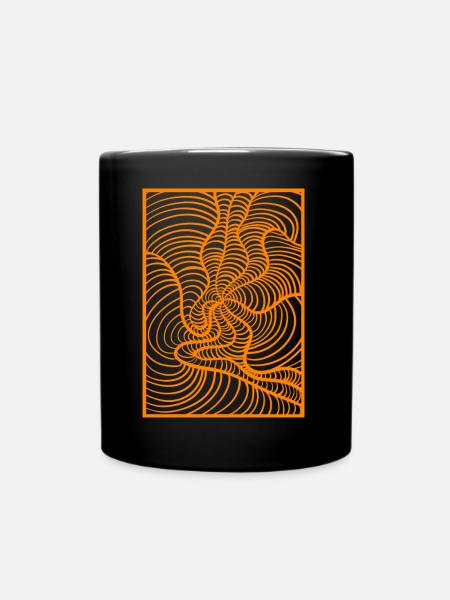 Octobre rouille - Mug uni - noir