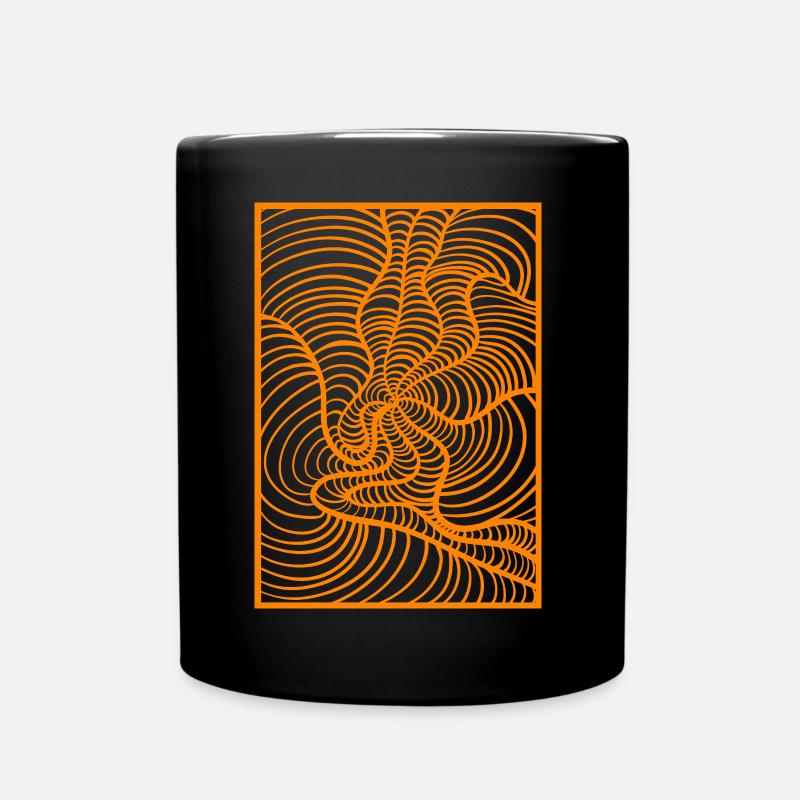 October Rust - Full Colour Mug - black