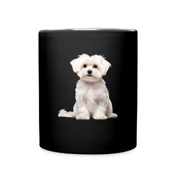 Maltese - Full Colour Mug - black - Front