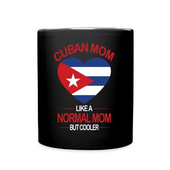 Kuba Flagge - Tasse einfarbig - Schwarz - Vorne