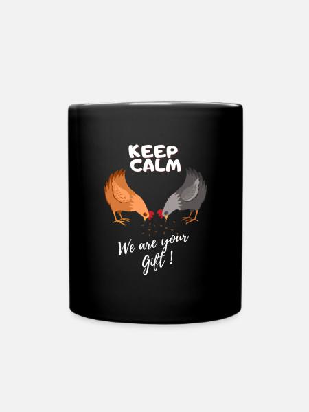 keep calm we are your gift - Mug uni - noir