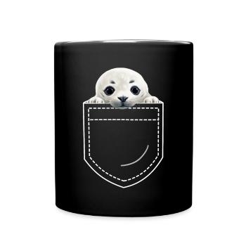 Seal - Full Colour Mug - black - Front