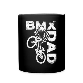 BMX Dad - Full Colour Mug - black - Front
