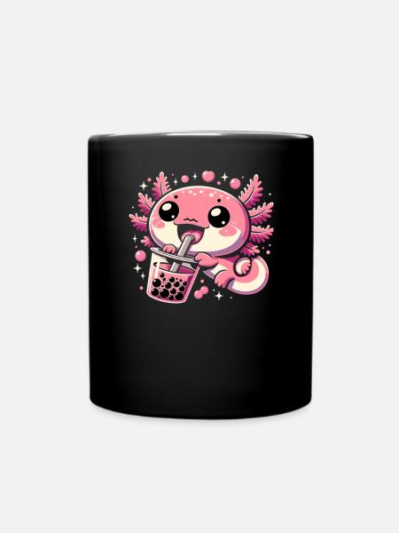 Kawaii Bubble Tea Boba Lover Culture asiatique mignonne - Mug uni - noir