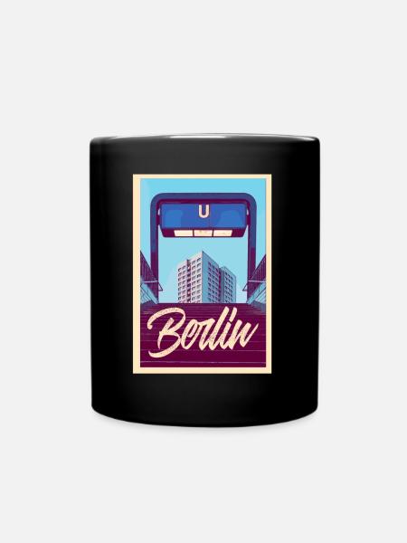 Berlin U-Bahn - Mug uni - noir