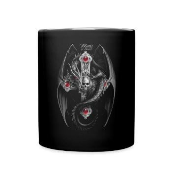 23F 0025 bk - Full Colour Mug - black - Front