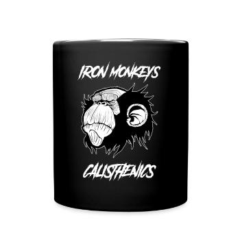 IRON MONKEYS CALISTHENICS - Tasse einfarbig - Schwarz - Vorne