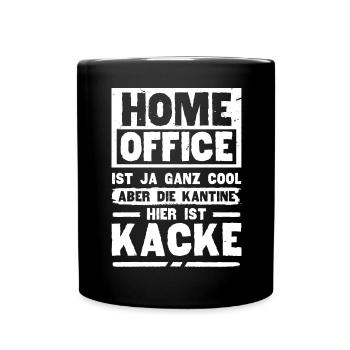 Team Home Office Canteen Office Home Office - Full Colour Mug - black - Front