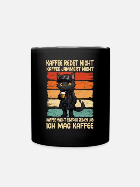 Café Don’t Talk Café Don’t Whine Bombay Katz - Mug uni - noir