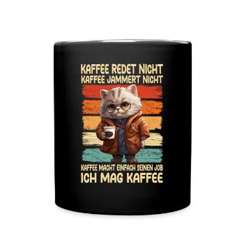 Coffee Don't Talk Coffee Don't Whine Persian K - Full Colour Mug - black - Front