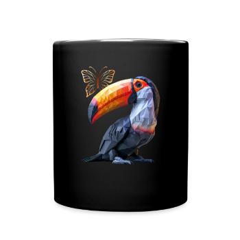 Toucan - Full Colour Mug - black - Front