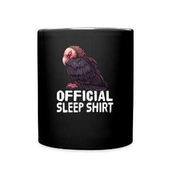 Chemise de nuit officielle Vulture - Mug uni - noir - Devant