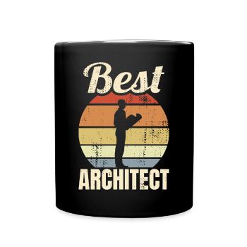 Great architect - Full Colour Mug - black - Front