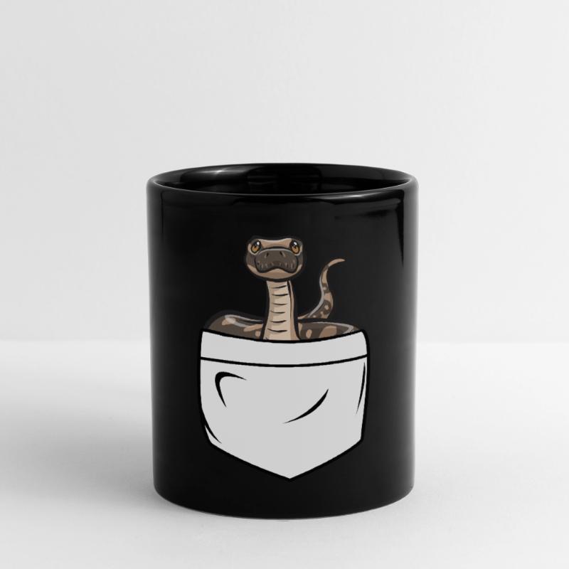 Ball Python Snake King Python Mug uni