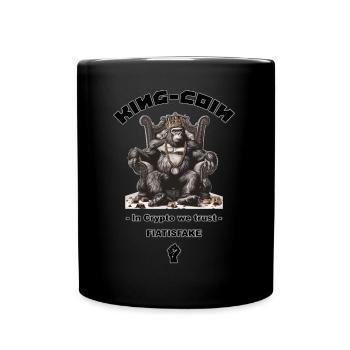 King Coin - Full Colour Mug - black - Front