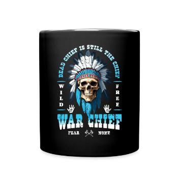 Indian Skull - Full Colour Mug - black - Front