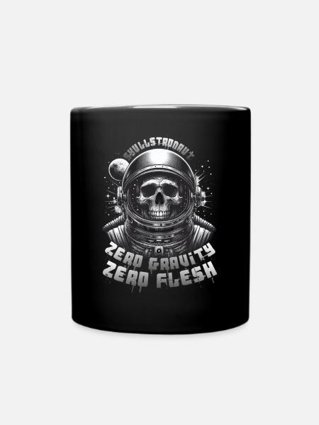 Astronaute Crâne : Skullstronaut, Apesanteur - Mug uni - noir