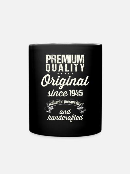 Né en 1945 - Mug uni - noir