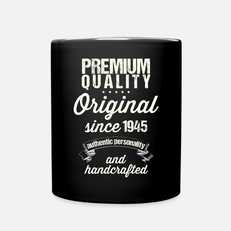 Né en 1945 - Mug uni - noir