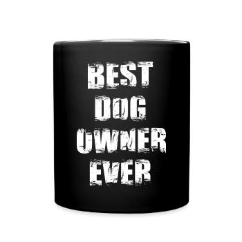 Best Dog Owner - Full Colour Mug - black - Front