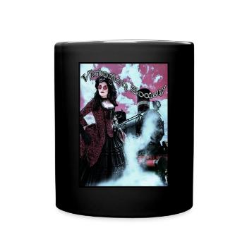Société victorienne steampunk - Mug uni - noir - Devant