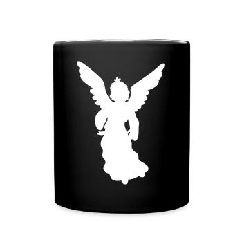 Ange Protecteur Ange Gardien Noël Noël - Mug uni - noir - Devant