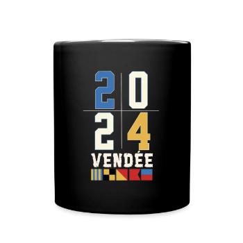 Race around the globe 2024 Vendée - Full Colour Mug - black - Front