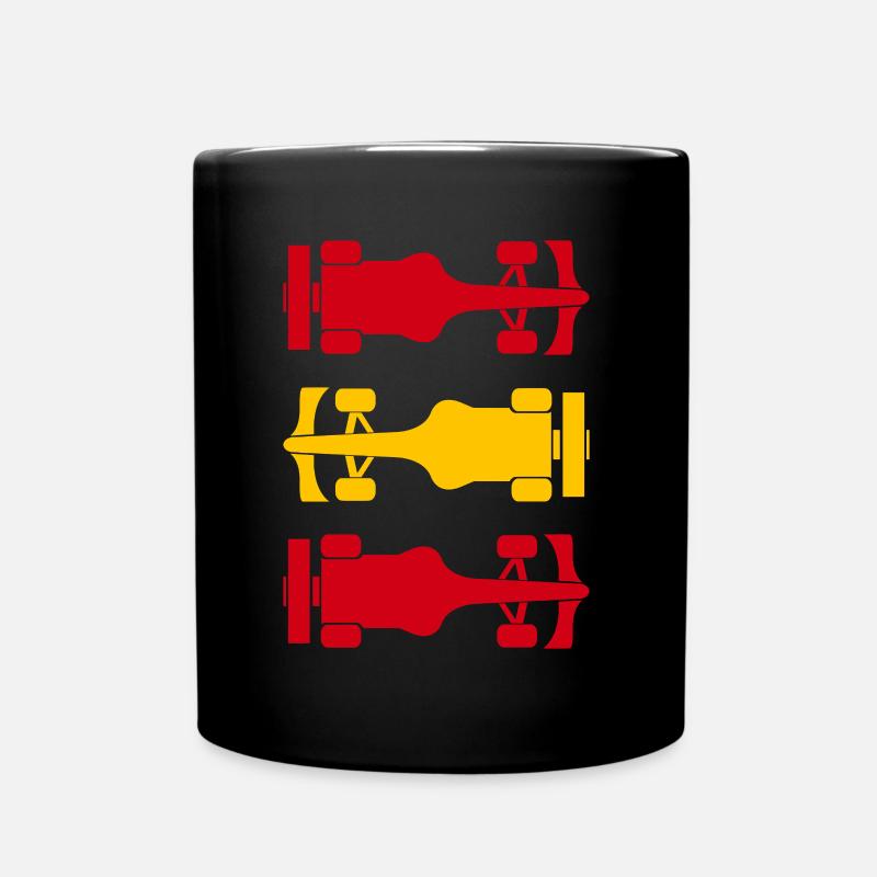 Formula Spanien Formel Racing - Tasse einfarbig - Schwarz