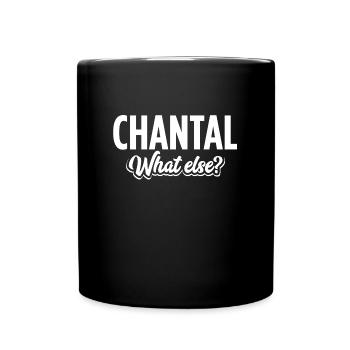 CHANTAL - we - Tasse einfarbig - Schwarz - Vorne