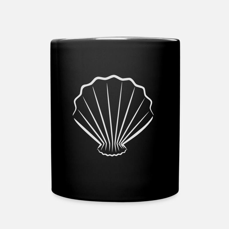 shell - Full Colour Mug - black