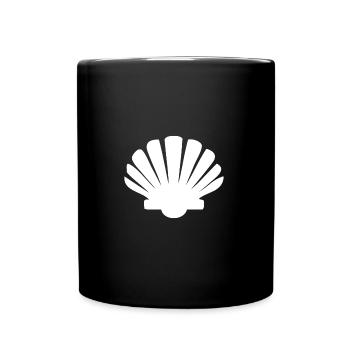 Seashell beach sea water - Full Colour Mug - black - Front
