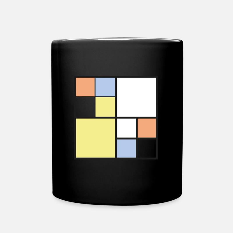 composition - Full Colour Mug - black