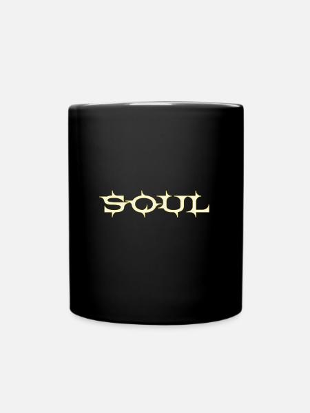 soul - Full Colour Mug - black