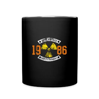 1986 Best vintage despite Chernobyl - Tasse einfarbig - Schwarz - Vorne