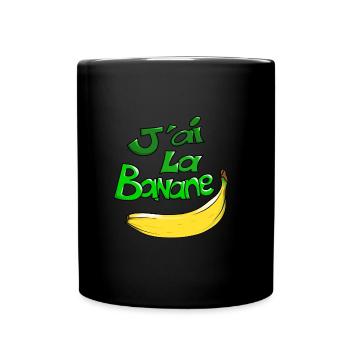 J’ai la banane - Mug uni - noir - Devant