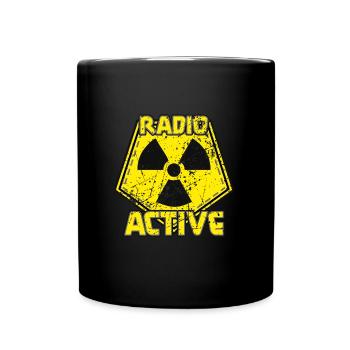 radioactive - Full Colour Mug - black - Front