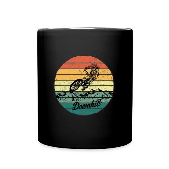VTT VTT VTT Vintage Retro VTT - Mug uni - noir - Devant