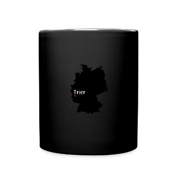 Trier - Tasse einfarbig - Schwarz - Vorne