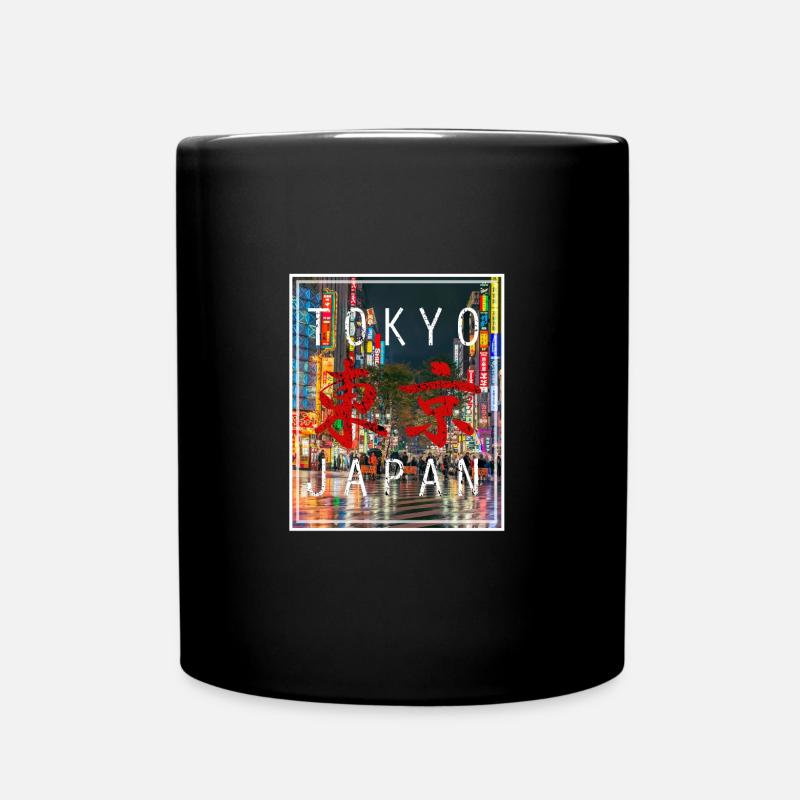 Tokyo City Japan - Mug uni - noir