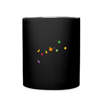 Fruits are going on - Full Colour Mug - black - Front